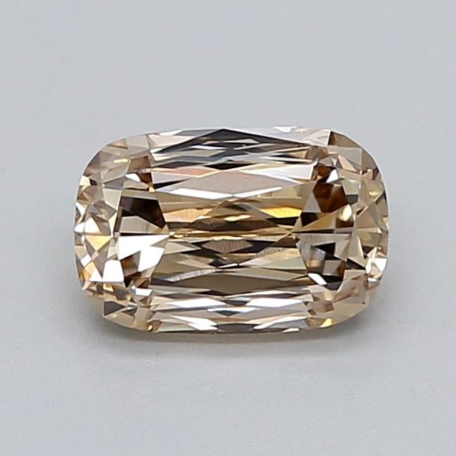 1.04 Ct. Very Light  Brown Cushion Lab Grown Diamond