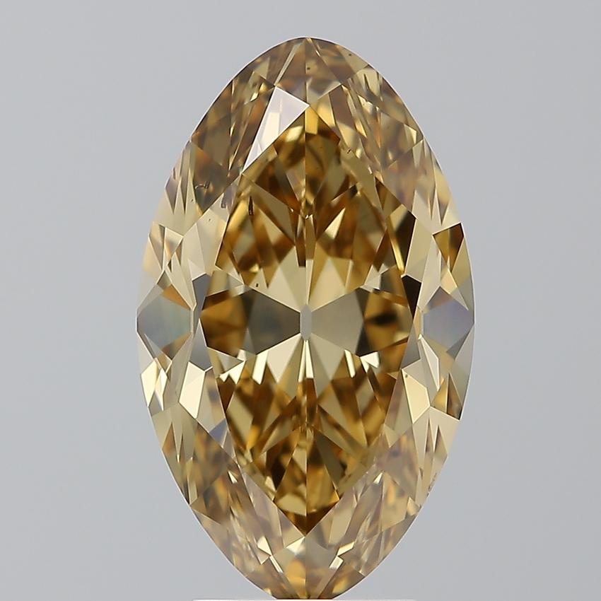 5.02 Ct. Fancy  Brown-Yellow Oval Diamond