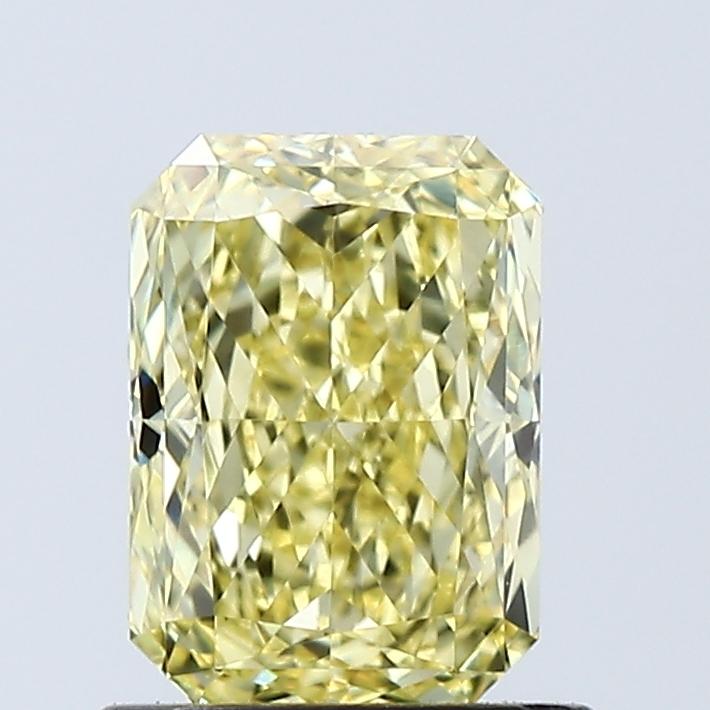 1.10 Ct. Fancy Vivid Yellow Radiant Lab Grown Diamond