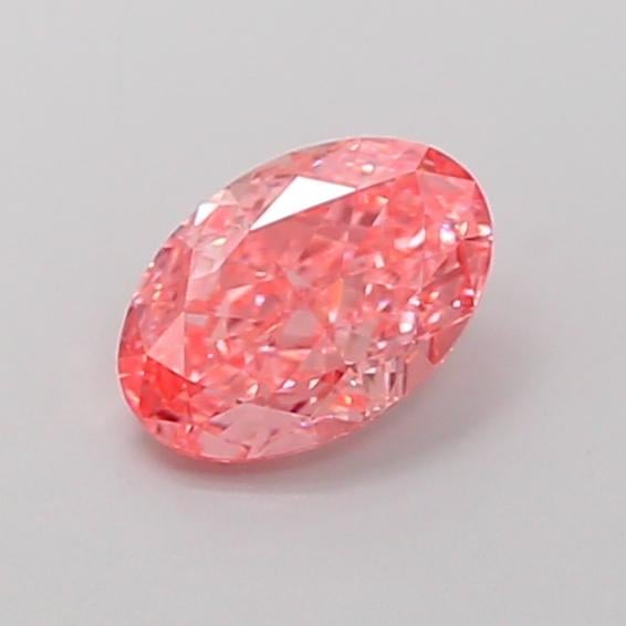 1.02 Ct. Fancy Vivid Pink Oval Lab Grown Diamond