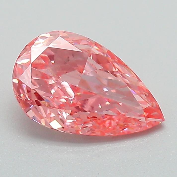 1.07 Ct. Fancy Vivid Pink Pear Lab Grown Diamond