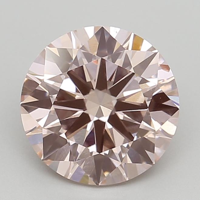 2.37 Ct. Fancy Pink Round Lab Grown Diamond