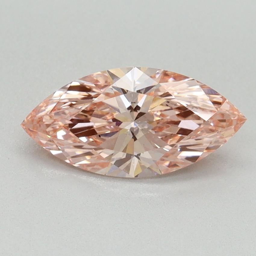 1.03 Ct. Fancy Vivid Pink Marquise Lab Grown Diamond