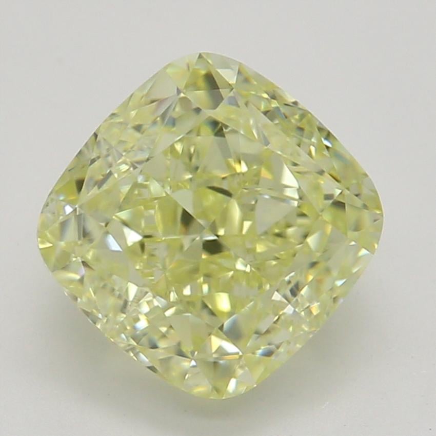 1.34 Ct. Fancy Yellow Cushion Diamond