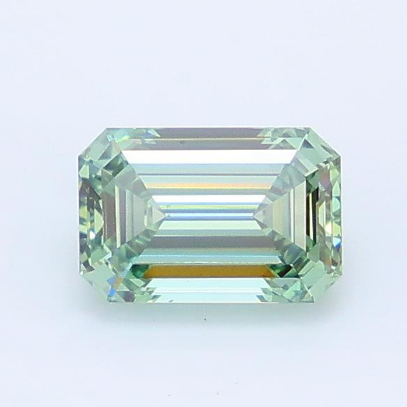 0.94 Ct. Fancy Intense Green Emerald Lab Grown Diamond