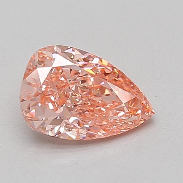 1.11 Ct. Fancy Vivid Pink Pear Lab Grown Diamond