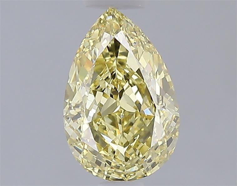 1.10 Ct. Fancy Vivid Yellow Yellow Pear Lab Grown Diamond