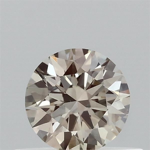 0.37 Ct. Fancy Light Yellowish Green Round Lab Grown Diamond