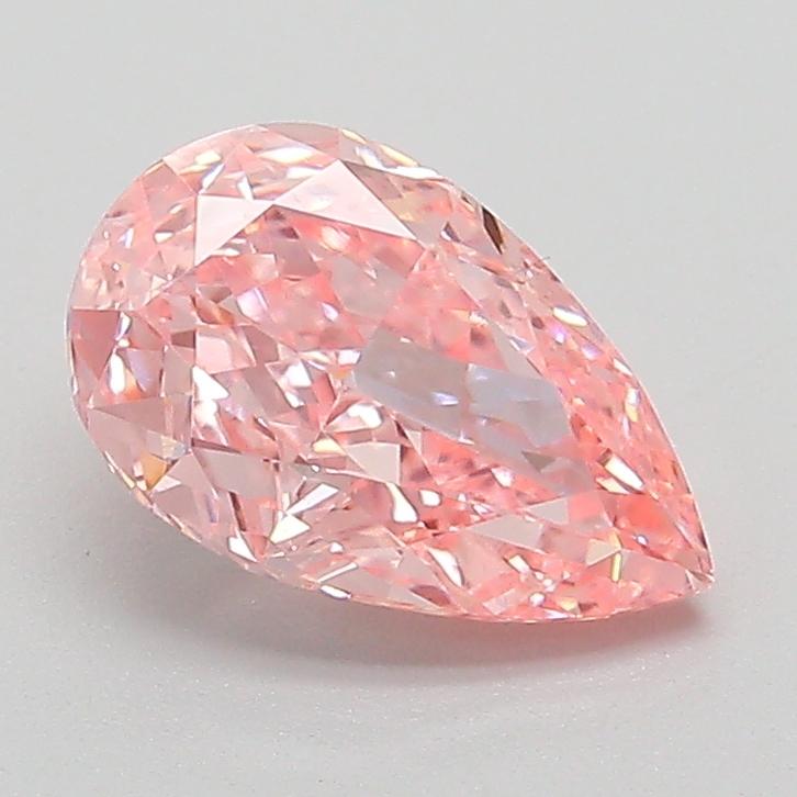 1.40 Ct. Fancy Vivid  Pink Pear Lab Grown Diamond