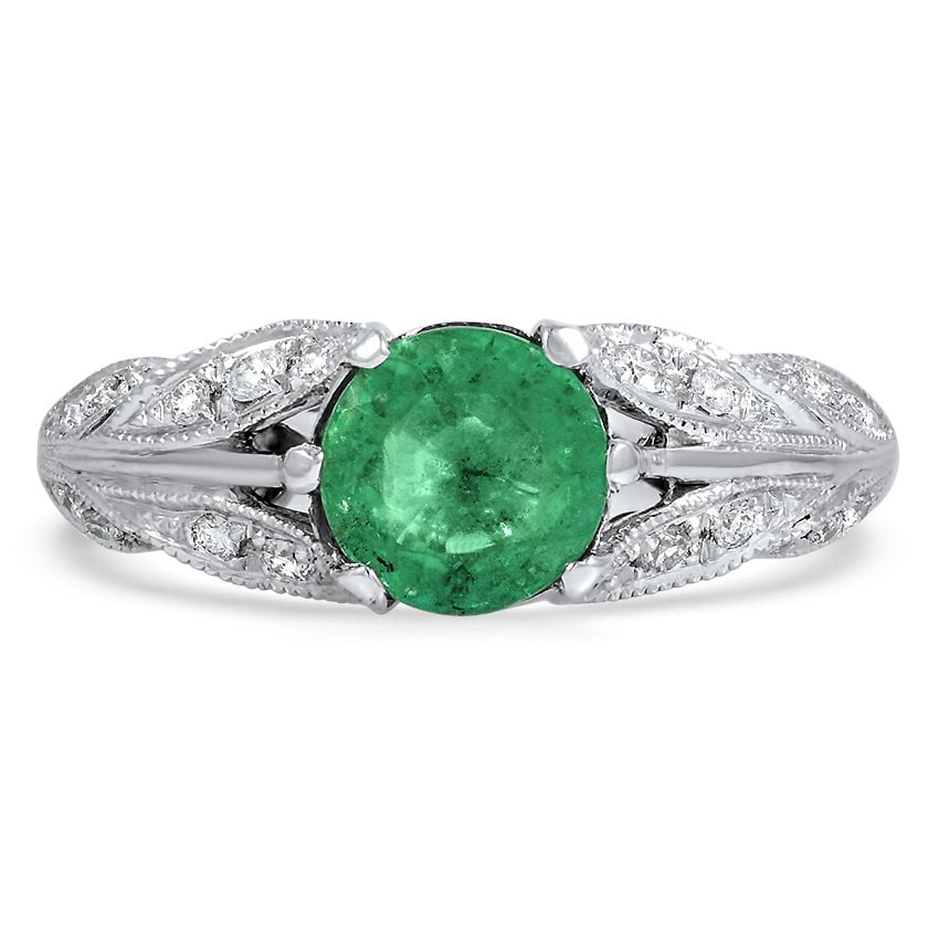 Edwardian Emerald Vintage Ring