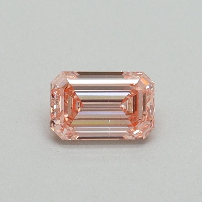 0.31 Ct. Fancy Intense Pink Emerald Lab Grown Diamond