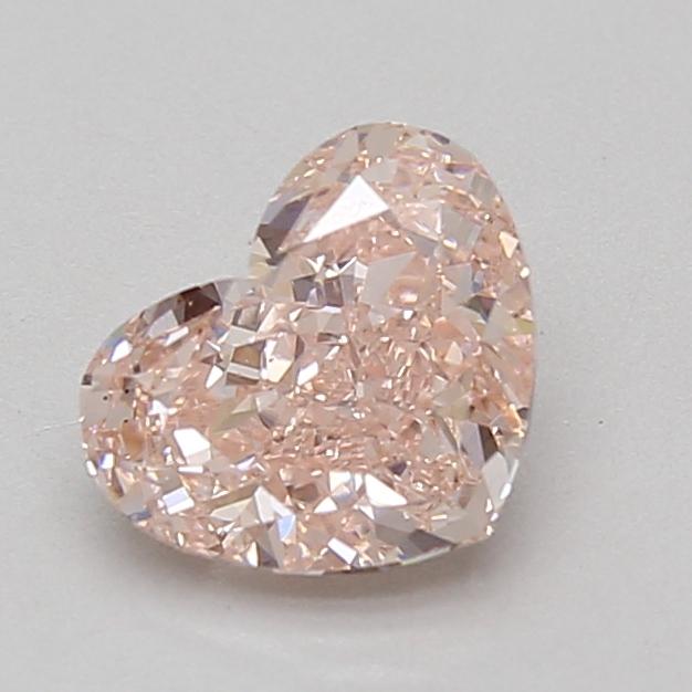 1.51 Ct. Fancy Intense Pink Heart Lab Grown Diamond