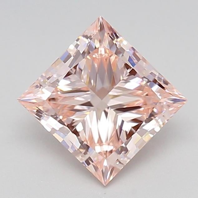 1.30 Ct. Fancy Intense Pink Princess Lab Grown Diamond