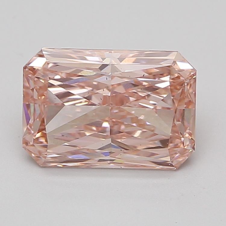 3.25 Ct. Fancy Vivid Pink Radiant Lab Grown Diamond