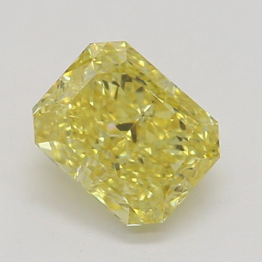 0.50 Ct. Fancy Vivid Yellow Radiant Diamond