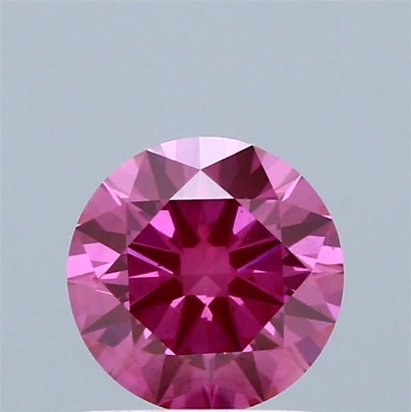 1.02 Ct. Fancy Vivid  Pink Round Lab Grown Diamond