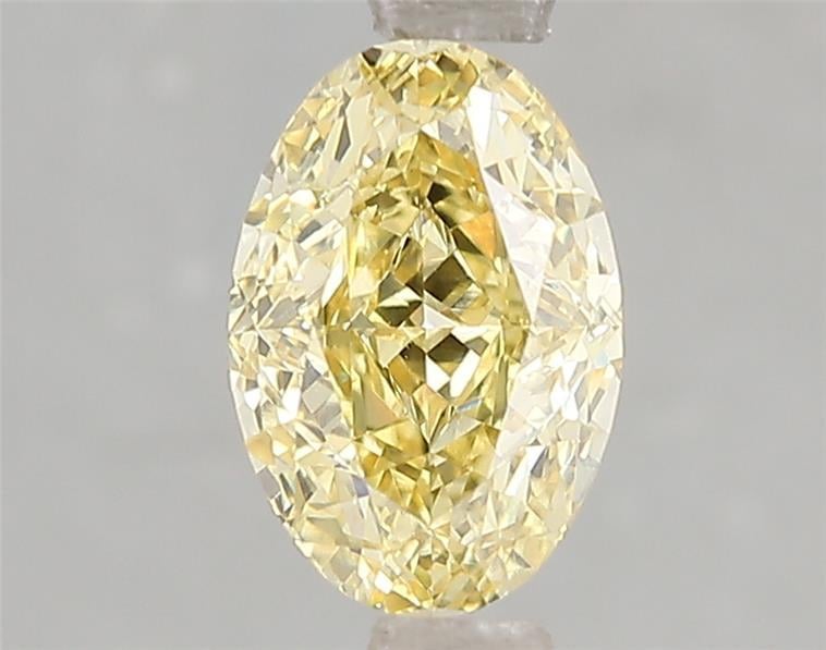 1.49 Ct. Fancy Vivid Yellow Oval Lab Grown Diamond