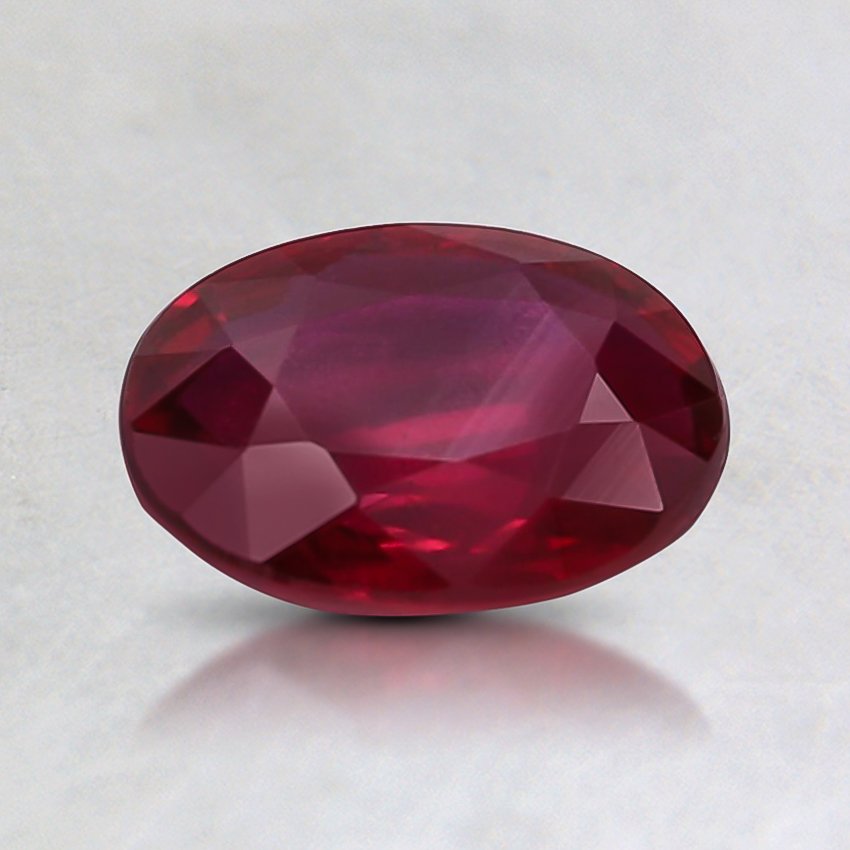 7.3x5.2mm Unheated Oval Ruby