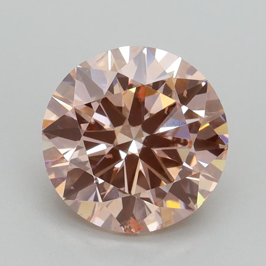 2.00 Ct. Fancy Intense Pink Round Lab Grown Diamond
