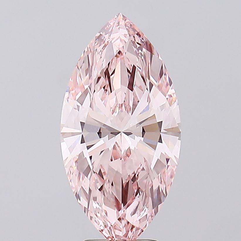 5.06 Ct. Fancy Intense Pink Marquise Lab Grown Diamond