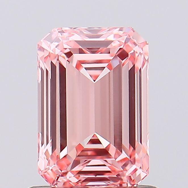 1.05 Ct. Fancy Intense Pink Emerald Lab Grown Diamond