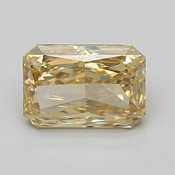 1.00 Ct. Fancy Vivid Yellow Radiant Lab Grown Diamond