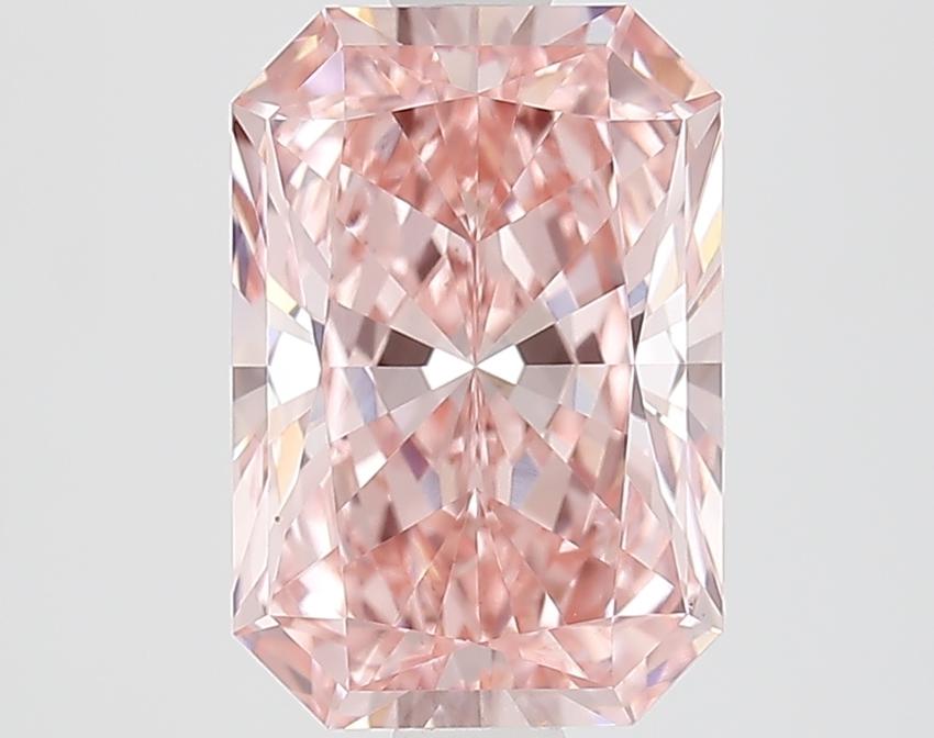 2.02 Ct. Fancy Vivid Pink Radiant Lab Grown Diamond