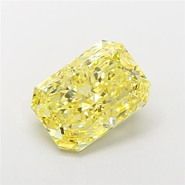3.06 Ct. Fancy Intense Yellow Radiant Lab Grown Diamond