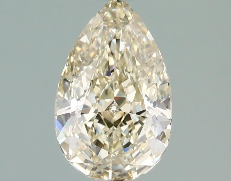 1.29 Ct. Fancy Light  Yellow Pear Lab Grown Diamond