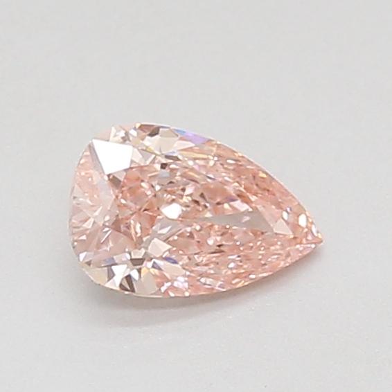 0.52 Ct. Fancy Vivid Pink Pear Lab Grown Diamond
