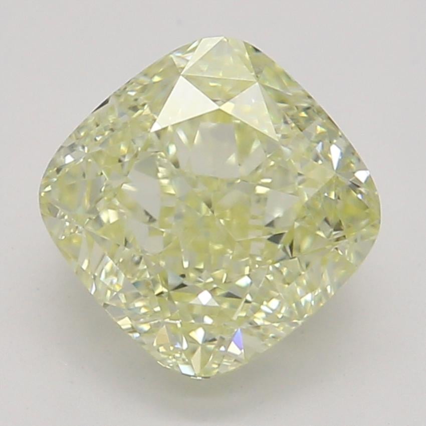 1.09 Ct. Fancy Light Yellow Cushion Diamond