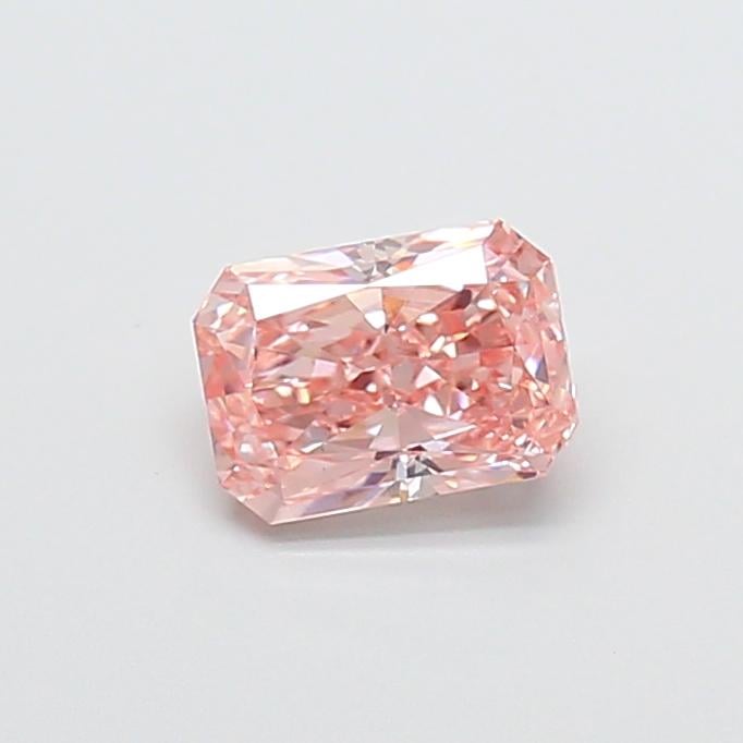 0.98 Ct. Fancy Intense  Pink Radiant Lab Grown Diamond