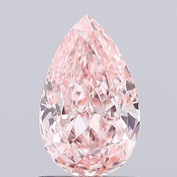 1.01 Ct. Fancy Vivid Pink Pear Lab Grown Diamond