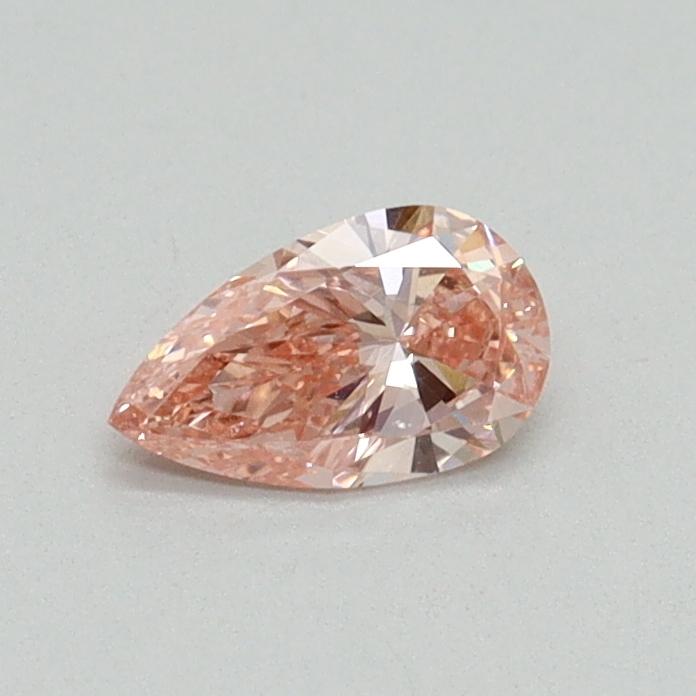 0.30 Ct. Fancy Vivid Pink Pear Lab Grown Diamond