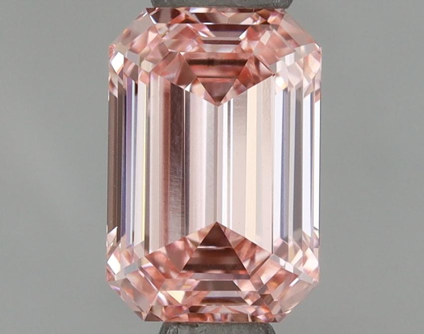 1.00 Ct. Fancy Vivid Pink Emerald Lab Grown Diamond