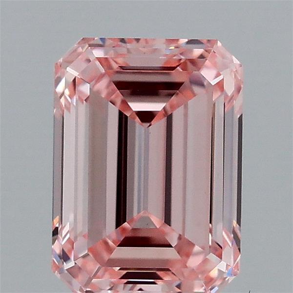 1.45 Ct. Fancy Intense Pink Emerald Lab Grown Diamond