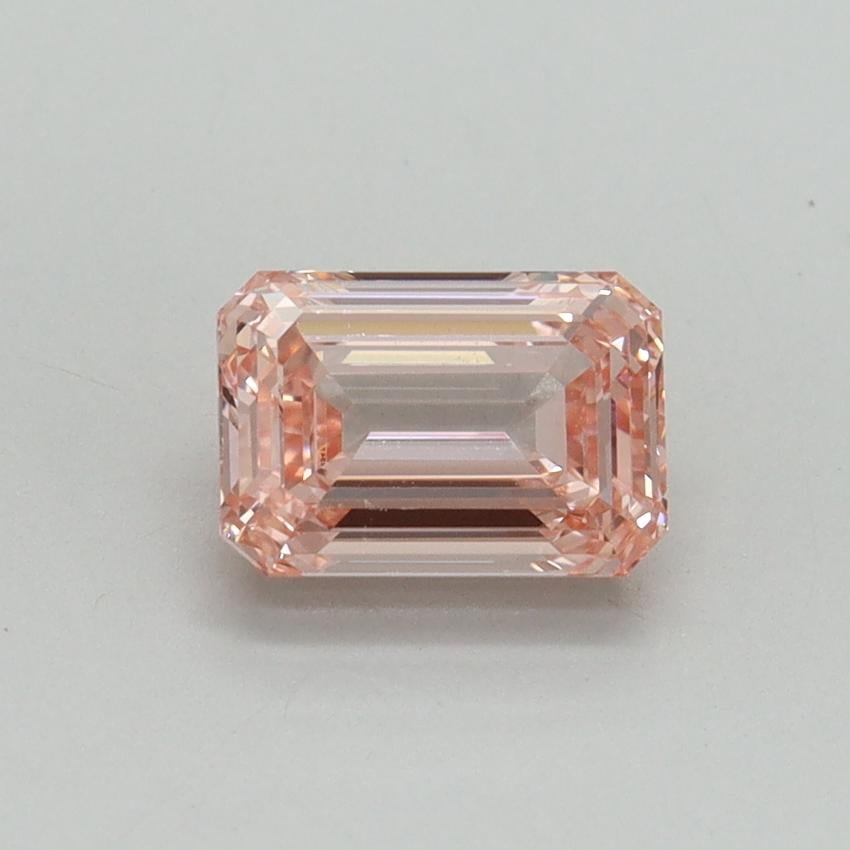 1.10 Ct. Fancy Intense Pink Emerald Lab Grown Diamond