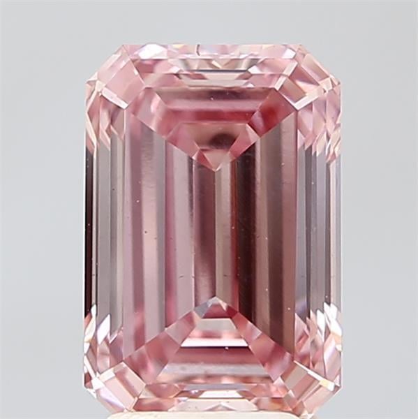 2.99 Ct. Fancy Intense  Pink Emerald Lab Grown Diamond