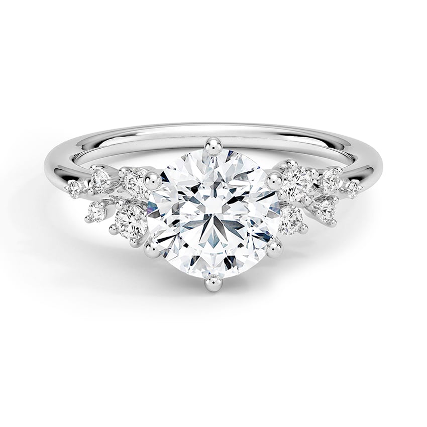 Custom Tapering Diamond Ring