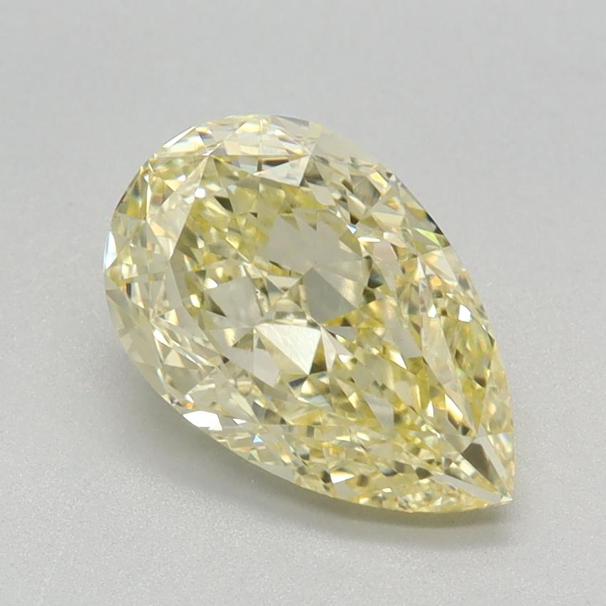 1.52 Ct. Fancy Intense Yellow Pear Lab Grown Diamond