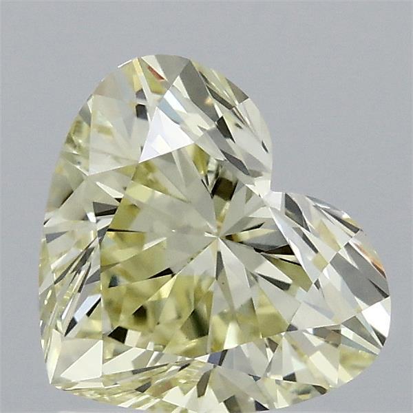 1.46 Ct. Fancy Yellow Heart Lab Grown Diamond