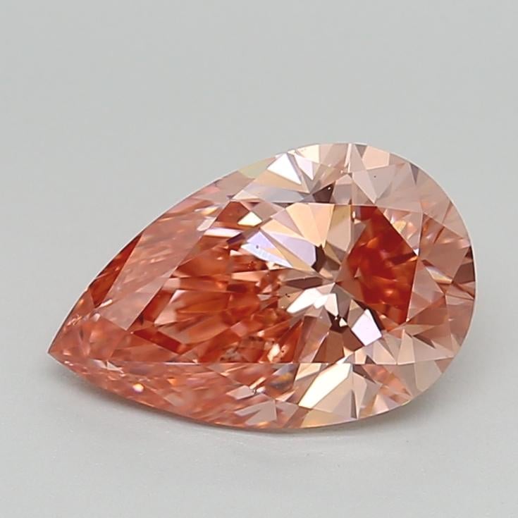 1.62 Ct. Fancy Vivid Pink Pear Lab Grown Diamond