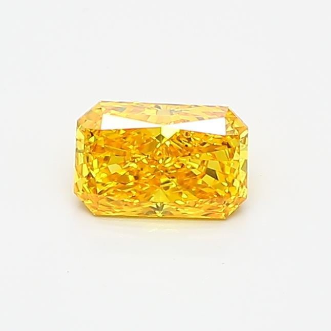0.48 Ct. Fancy Vivid Yellow Radiant Lab Grown Diamond