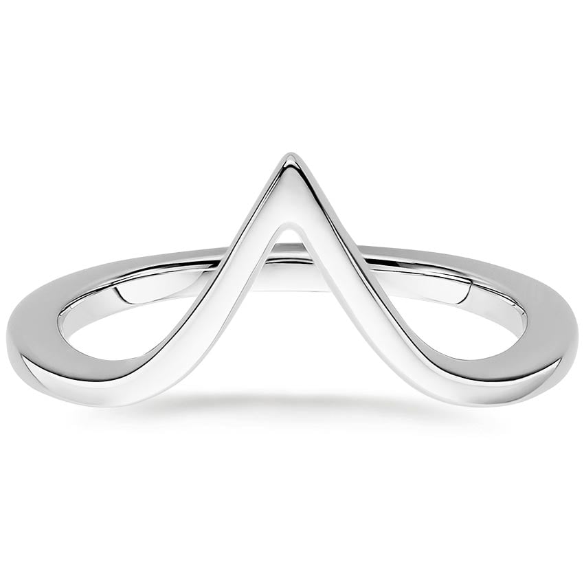 Nouveau Wedding Ring in Platinum