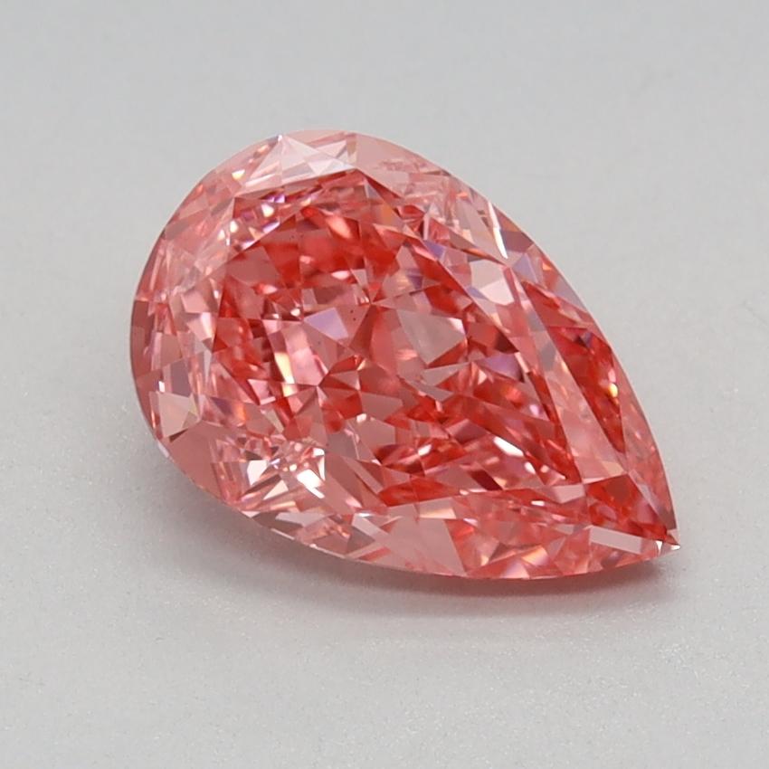 1.10 Ct. Fancy Vivid Pink Pear Lab Grown Diamond