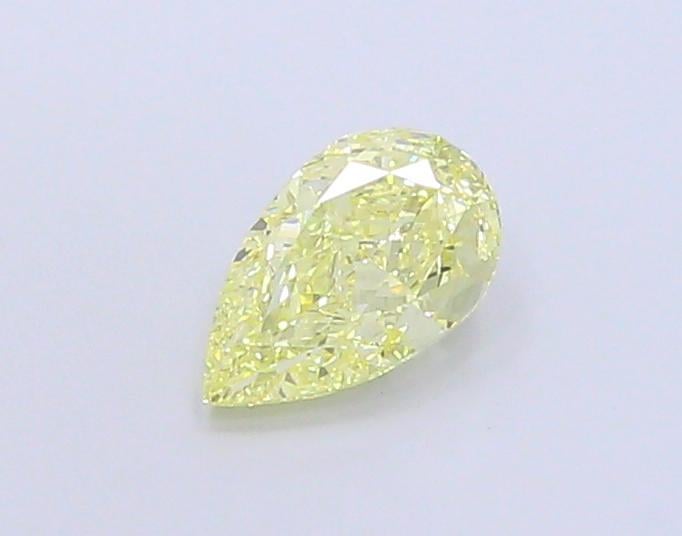 1.58 Ct. Fancy Light  Yellow Pear Lab Grown Diamond