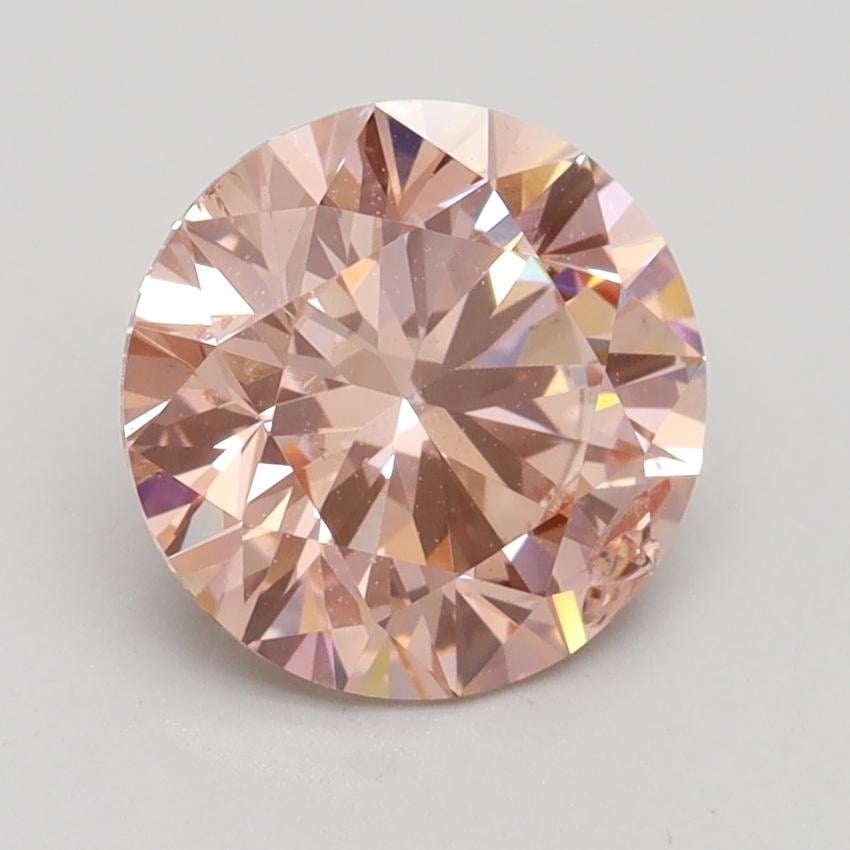 2.02 Ct. Fancy Intense Pink Round Lab Grown Diamond