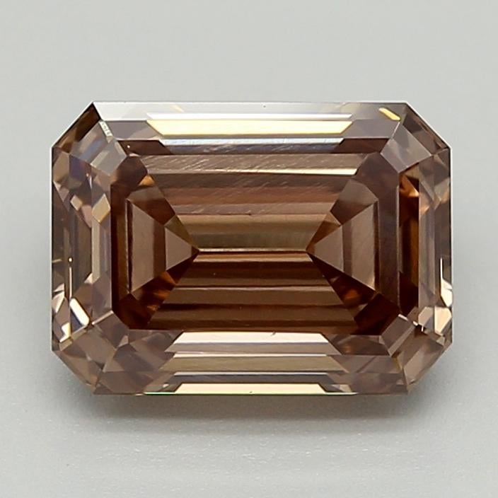 1.73 Ct. Fancy  Brown Emerald Lab Grown Diamond