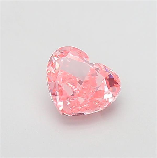 1.16 Ct. Fancy Vivid Pink Heart Lab Grown Diamond