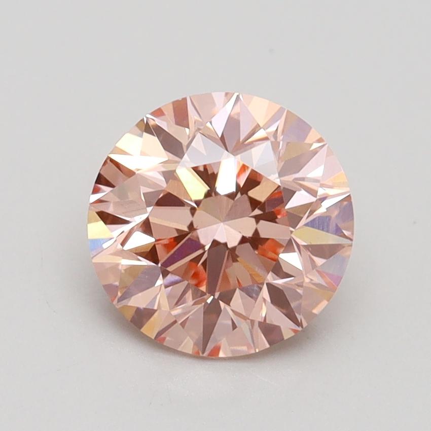 1.50 Ct. Fancy Intense Pink Round Lab Grown Diamond